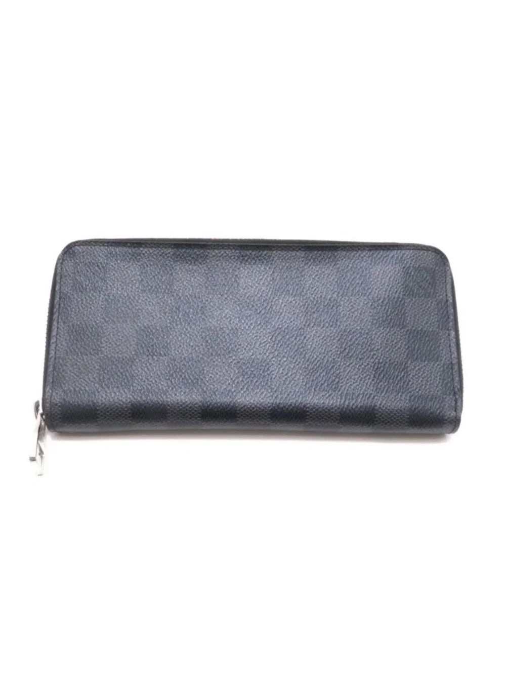 Louis Vuitton Zippy Wallet Vertical Damier Graphite Canvas Black